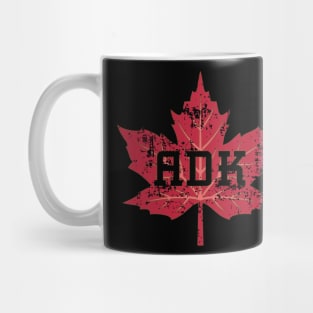 ADK Leaf Distressed Mug